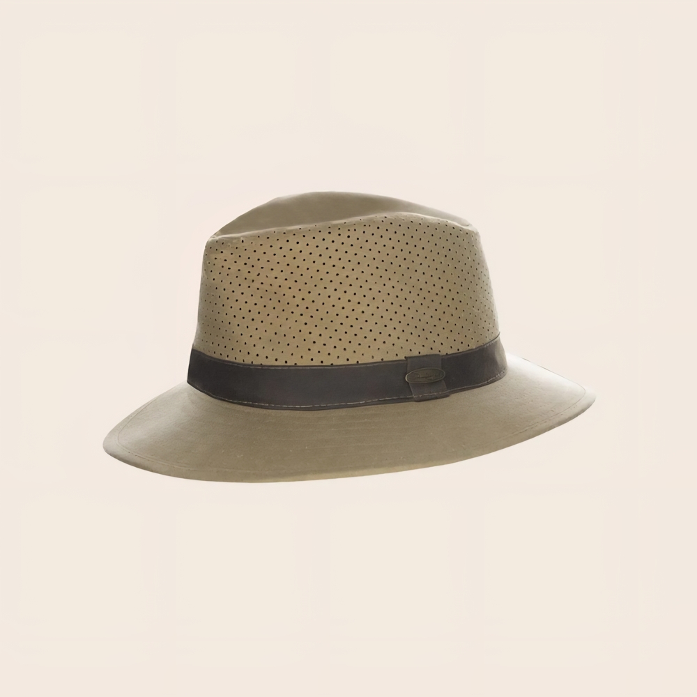 NWT Panama Jack Perforated Fedora